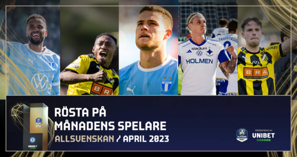 Nominerade till Månadens Spelare i maj