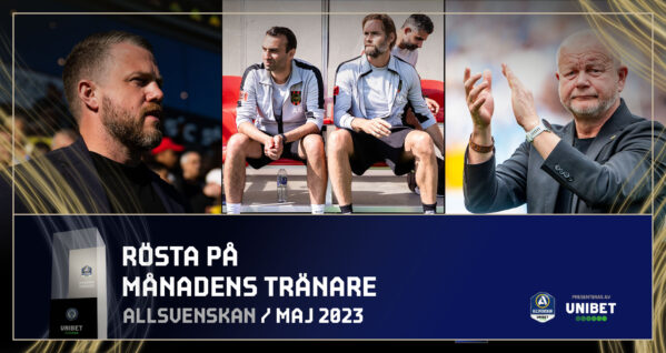 De kan bli Månadens Tränare i maj