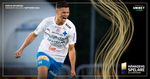 Marcus Antonsson är Månadens Spelare