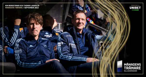 Bergstrand och Lagerlöf Månadens Tränare