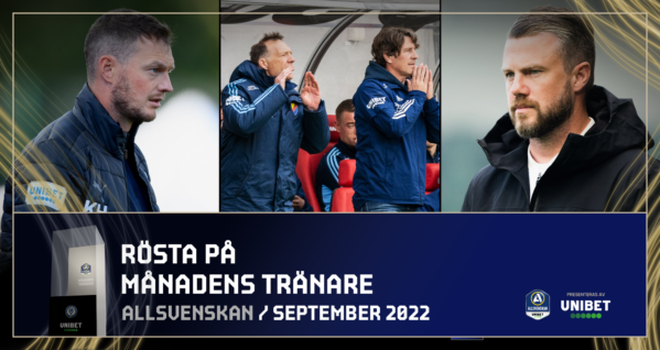 De nominerade till Månadens Tränare