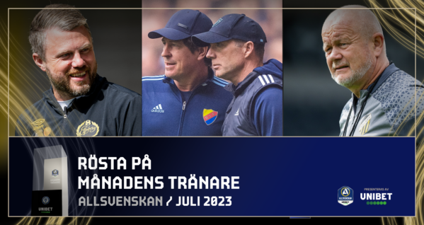 De kan bli Månadens Tränare i juli