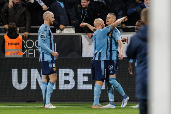 Djurgården säkrade andraplatsen efter sent avgörande