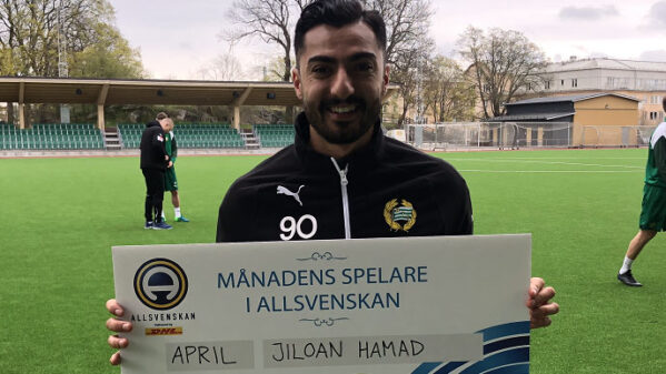 Hamad skänker vinstpengarna till Barncancerfonden