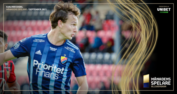 Hjalmar Ekdal Månadens Spelare i september