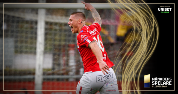 Victor Edvardsen är månadens spelare i maj