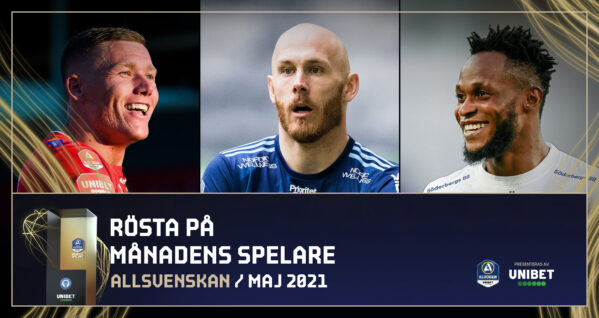 Rösta på månadens spelare och tränare