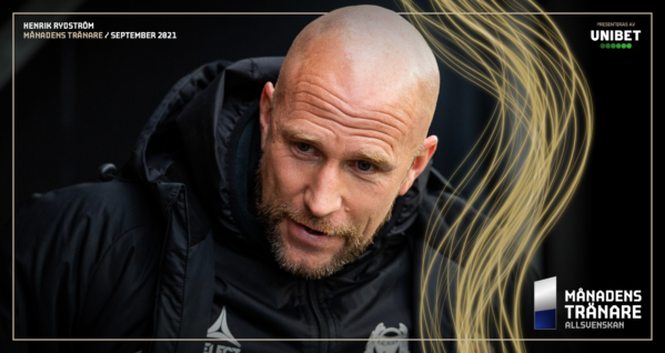 Henrik Rydström är Månadens Tränare i september