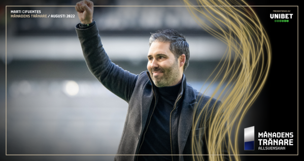 Cifuentes är Månadens Tränare för andra gången