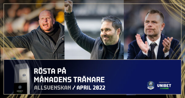 Nomineringarna till Månadens Tränare