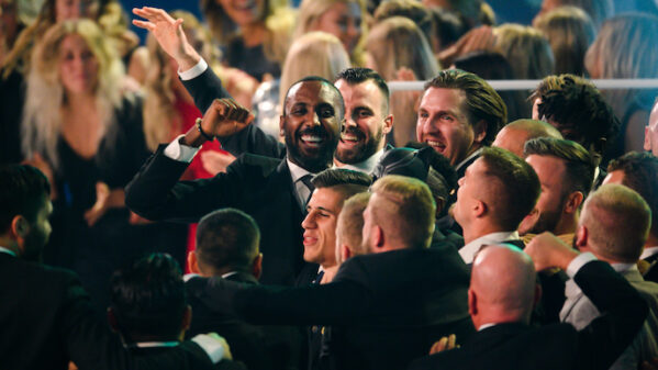 Mästarna AIK uppmärksammade på Fotbollsgalan