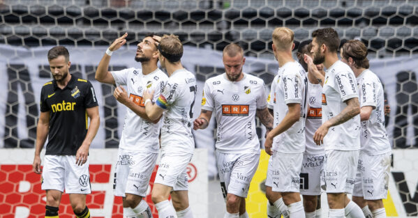 Irandust frälste Häcken på Friends Arena
