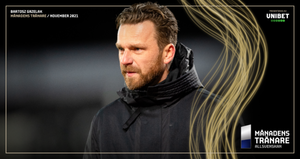 Bartosz Grzelak är Månadens Tränare i november