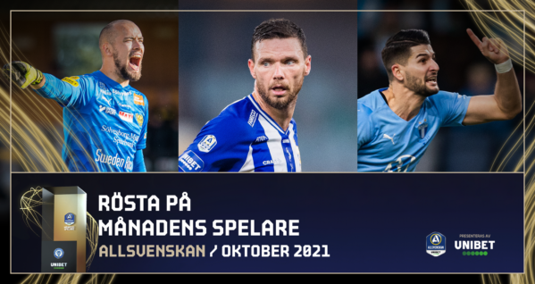 De kan bli Månadens Spelare och Tränare i oktober