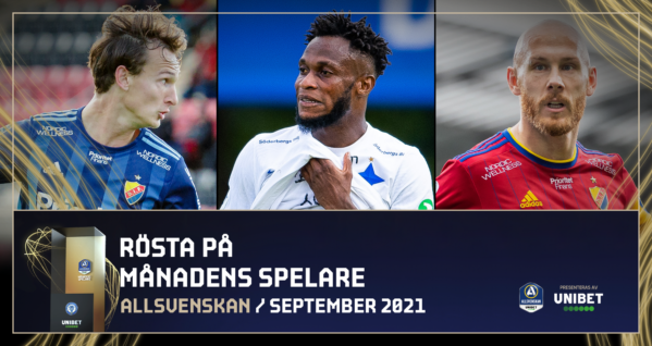 De kan bli Månadens Spelare och Tränare i september