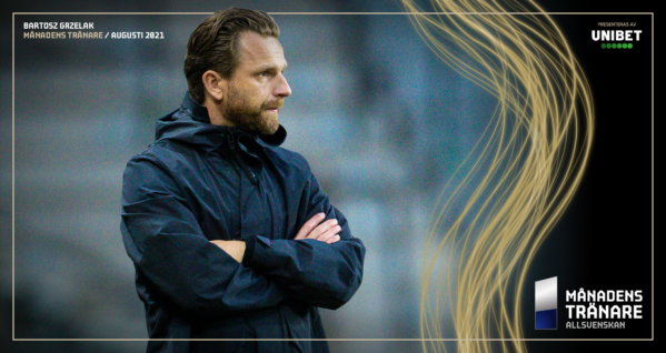 Bartosz Grzelak är Månadens Tränare