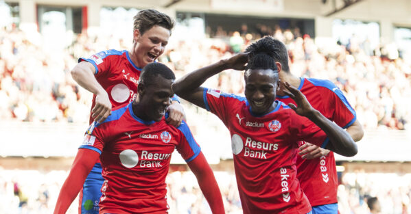 Tung trepoängare för HIF mot AFC