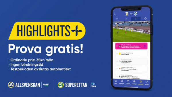 Testa Highlights Plus kostnadsfritt under slutspurten!