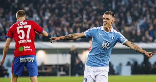 Rieks tvåmålsskytt i MFF:s derbyseger