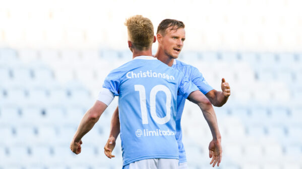Christiansens två mål gav MFF tre poäng