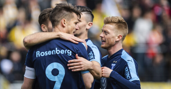 Rosenberg brände hattrickchans i MFF-seger