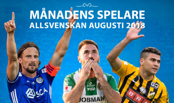 De här kan bli Månadens spelare i augusti
