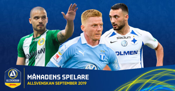 De kan bli Månadens spelare i september