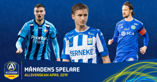 De här kan bli Månadens spelare i april